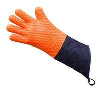 Gants de four en silicone extra longs résistants à la chaleur jusqu'à 500 °C, imperméables et antidérapants, longue protection sous les bras pour grillades, cuisson, gants de cuisine pour homme et