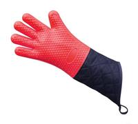 Gants de four en silicone extra longs résistants à la chaleur jusqu'à 500 °C, imperméables et antidérapants, longue protection sous les bras pour grillades, cuisson, gants de cuisine pour homme et