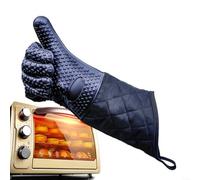 Gants de four en silicone extra longs résistants à la chaleur jusqu'à 500 °C, imperméables et antidérapants, longue protection sous les bras pour grillades, cuisson, gants de cuisine pour homme et