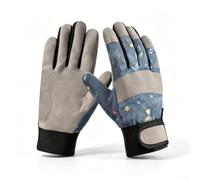 Gants De Jardinage Microfibre Anti-Perforation Taille Unique Élastique | Paume Texturée Pour Une Bonne pour prise Construction Légère Microfibre Protège Des Rayures Taille 23.5x11cm