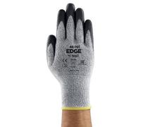 Gants de manutention anticoupures gris EDGE® 48-701 - 12 paires - taille 8 ANSELL