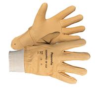 Gants de manutention en cuir taille 8, la paire