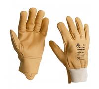 Gants de manutention poignets tricot oléohydrofuge -cuir -1549 EPA BEI - T6 GUYARD