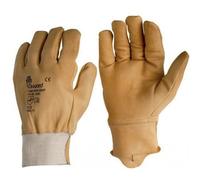 Gants de manutention poignets tricot oléohydrofuge -cuir -1549 EPA DKP - T10 GUYARD