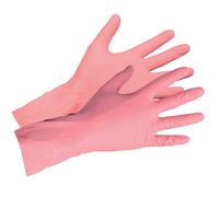 Gants de ménage latex Mapa Vital 115 rose - La paire - taille 8
