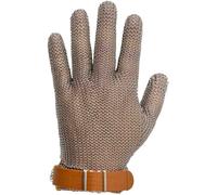 Gants de protection Arcos 61500 acier inoxydable 21 cm taille 0-XXS bande grise en carton