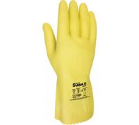 Gants de protection chimique en latex - Juba 62138 Nova 38 - 12 paires - T9 JUBA