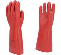 Gants de protection pour électriciens, en latex, isolants, taille 11, rouge, 1 paire