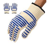 Gants de sécurité - Résistants au feu - Silicone haute température - Anti-coupure qualité 5 - Lavables