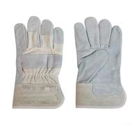 Gants de soudeur en cuir résistant à la chaleur 25 cm | Résistant à la chaleur à extrême, respirant, absorbant la transpiration, idéal pour les travaux à haute température