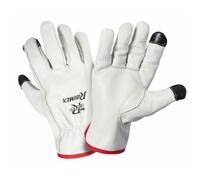 Gants de travail cuir vachette fleur Skin'Rgrip taille 8
