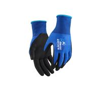 Gants de travail enduits de nitrile microporeux Bleu-Roi - Pack de 12 paires - 29321455 - Taille au choix