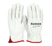 Gants de travail H-Cuir VAC T 08 en sachet de 12 paires HANGER 300093