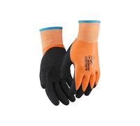 Gants de travail hiver enduits de latex résistants à la coupure niveau C Jauge 15 - Pack de 6 paires - 29831408 - Taille au choix