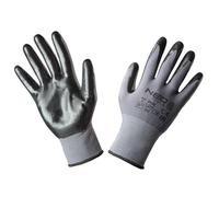 Gants de travail, nylon enduit de nitrile, 4131X, taille 9