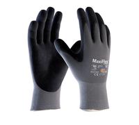 Gants de travail tricoté MAXIFLEX ULTIMATE enduit mousse de nitrile gris foncé/bleu marine T10 - ATG - MXFLULT874AD-10