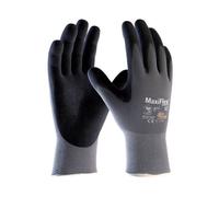 Gants de travail tricoté MAXIFLEX ULTIMATE enduit mousse de nitrile gris foncé/bleu marine T11 - ATG - MXFLULT874AD-11