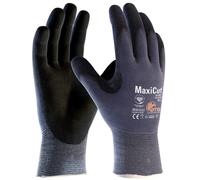 Gants de travail tricoté vanisé nylon MaxiCut® Ultra™ bleu/noir T11 ATG AT443745-ZZ11ACA