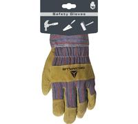 GANTS DELTA PLUS DOCKER CROUTE BOVIN TOILE TAILLE 10 - DPDC10310 T9
