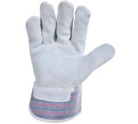Gants en croûte de bovin SINGER - type docker - manutention lourde en milieu sec - taille 10 - 501ORD