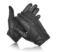 Gants en cuir résistant aux coupures avec doublure en Kevlar, anti-coupe, anti-coupe, chaleur, incendie, police, sécurité, travail, tenue de travail, uniforme de recherche, gants de protection de