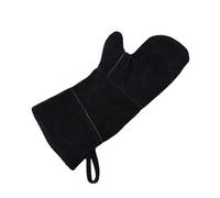 Gants en cuir résistants à la chaleur extrême, parfait pour la cheminée, le four, le gril, le support de Pot de barbecue