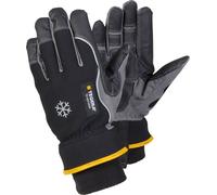 Gants en cuir synthétique TEGERA 9232 | 1 paire, noir, Cat. II, 2141X, taille 7