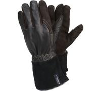 Gants en cuir TEGERA 132A | 12 paires marron, Cat. III, 3X22C, taille 10