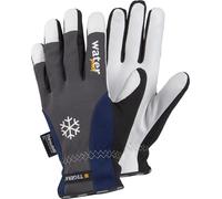 Gants en cuir TEGERA 295 | 6 paires, blancs, Cat. II, 2121X, taille 15