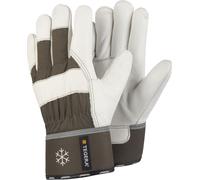 Gants en cuir TEGERA 56 | 6 paires, gris, Cat. II, 2221X, taille 11
