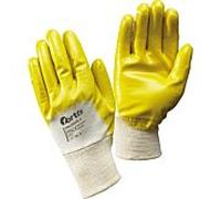 Gants en nitrile FORTIS 4317784794206 Nitrile, jaune, taille 9