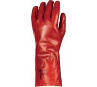 Gants EUROSTRONG 3620 PVC 36 cm avec enduction standard - rouge - taille 9 Coverguard