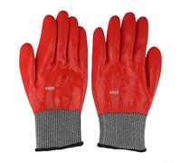 Gants isolants 400 V pour travaux électriques, gants de sécurité EPI avec protection anti-électricité pour fils sous tension, rouge