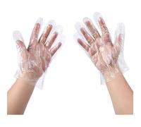 Gants jetables pour la préparation des aliments - 500 gants jetables en plastique sécurité alimentaire, manipulation des aliments