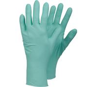 Gants jetables TEGERA 836 | 1 paquet, vert, Cat. III, taille 10
