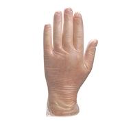 Gants jetables vinyle poudrés T9/10 boite de 100 Delta Plus