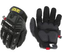 Gants M-Pact, taille XL, noir/gris, protection contre les chocs, coupe-vent