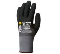 Gants Manutention EUROLITE 15N606D end nitrile paume+3-4 dos+picots Taille 9