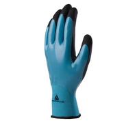 Gants pour travaux en milieu huileux et graisseux Delta Plus WET & DRY VV636BL - La paire - taille 9