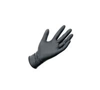 Gants protecteurs résistants à l'usure l'huile pvc jetables - noir