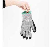 Gants résistants Gants anti-coupure de grade 5 fil d'acier anti-coupure spécial soldat verre usine résistant à l'usure et anti-coupure main allongé gant de travail de sécurité Protection légère et con