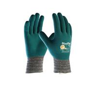 Gants tricoté MAXIFLEX COMFORT enduit micromousses de nitrile gris/sarcelle T10 - ATG - AT034926-ZZ10ACA