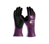 Gants tricoté Nylon/Lycra MaxiDry Oil rouge pourpre/noir T9 - ATG - AT056426-ZZ09DCA