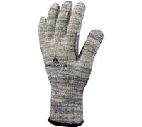 Gant tricoté enduit DELTA PLUS VECUT5507 HEATnocut coupe légère jauge 10 Taille 7 Jaune/Gris