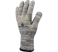 Gants tricotés jaune - gris jauge 10 taille 7 - - VECUT5507