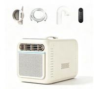 GAOCUNBING Climatiseur Portable, réversible, avec télécommande, minuterie 6 h, sans vidange, Panneau Tactile, Installation Non requise, idéal pour Le Bureau ou la Chambre. Beige