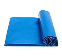 Gaommini Membrane Flexible Anti-humidité pour revêtement d'étang - 3x4M 4x6M 5x8M 7X10M, Revêtement d'étang imperméable sous-Couche Robuste Bâche pour bassins à Poissons de Jardin, Bleue(8x12m)