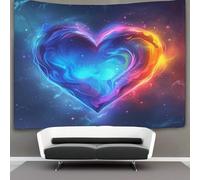 GAOYUCHUN Amour 3D Effet Tapisserie DécoSourision Murale Tapisserie Murales Tapisserie Murale Tissu Pour Chambre Salon Serviette De Plage Tapisserie 180cmx230cm