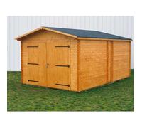 Garage en bois Dorna 3.70x5.67m