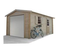 Garage Bois - 19.26 M² - 2.58 X 5.38 X 2.53 M - 40 Mm